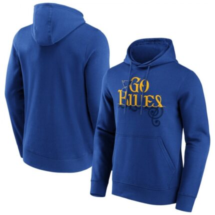 Men's St. Louis Blues Royal Hometown Graphic Hoodie