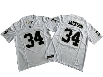 Las Vegas Raiders 34# Bo Jackson Nike Vapor F.U.S.E. Limited Jersey