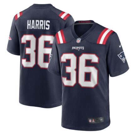 Kevin Harris New England Patriots Nike Game Jersey - Navy
