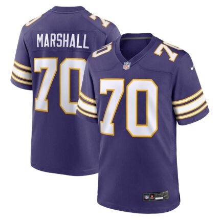 Jim Marshall Minnesota Vikings Nike Classic Retired Jersey - Purple
