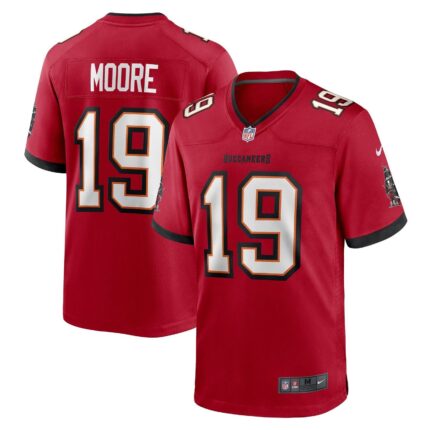 David Moore Tampa Bay Buccaneers Nike Game Jersey - Red